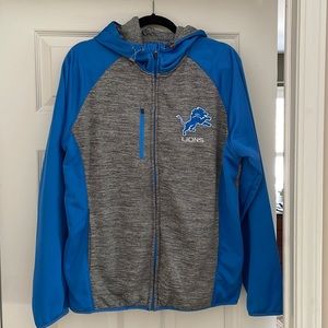 Detroit Lions unisex zip up hoodie-Official NFL brand